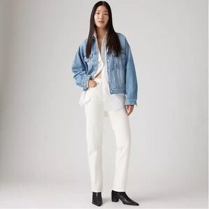 Levi's® Premium
WEDGIE STRAIGHT FIT WOMEN'S JEANS White Size 30R